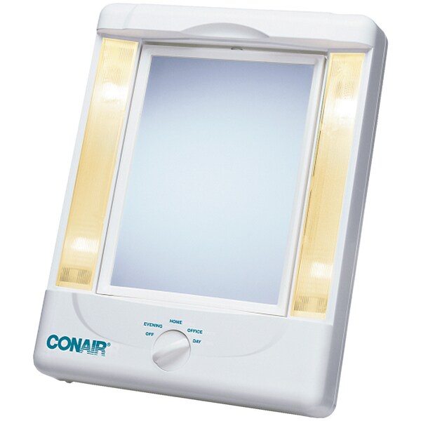 Conair Makeup 2-Sided Mirror with 4 Light Settings TM8LX3N